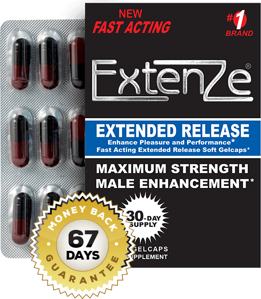 ExtenZe box — once-daily male enhancement gelcaps