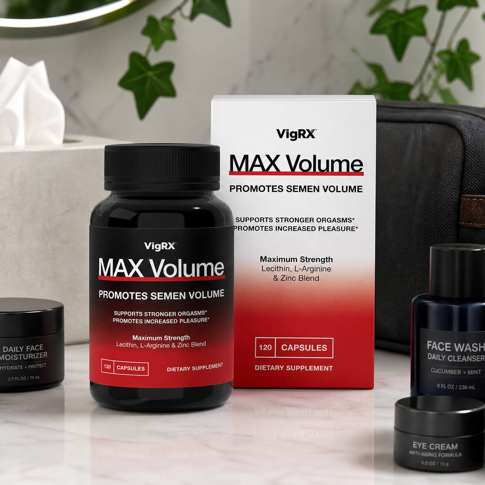 VigRX Max Volume bottle — 120 capsules