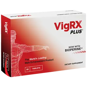 VigRX Plus box — 60 tablets, now with BioPerine